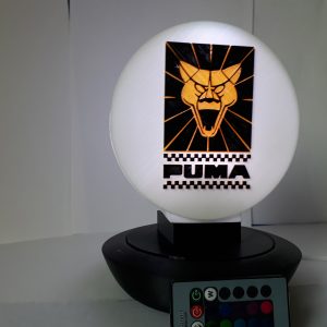 Puma Emblema luminária  Led e RGB iluminação e decoração.