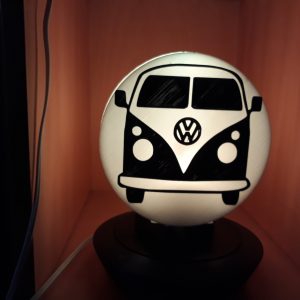 Kombi Corujinha luminária LED e RGB iluminação e decoração.