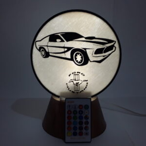 Nightlight luminaria Mustang BOSS.
