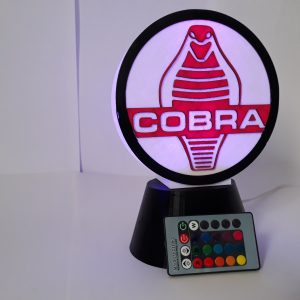 Luminaria tematica night e  light 3D Plas Vert Cobra
