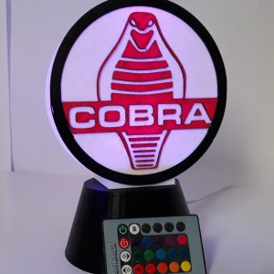 Luminaria tematica night e  light 3D Plas Vert Cobra