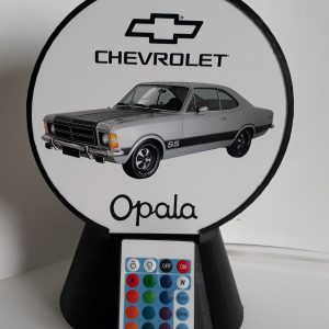 LED Chevrolet Opala SS controle remoto cores de luz.