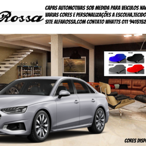 Capa automotiva sob medida para Audi A4.