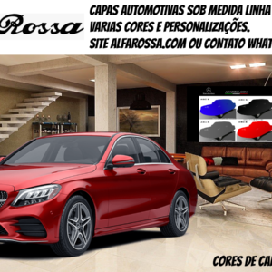 Capa automotiva sob medida para Mercedes Benz varias epocas.